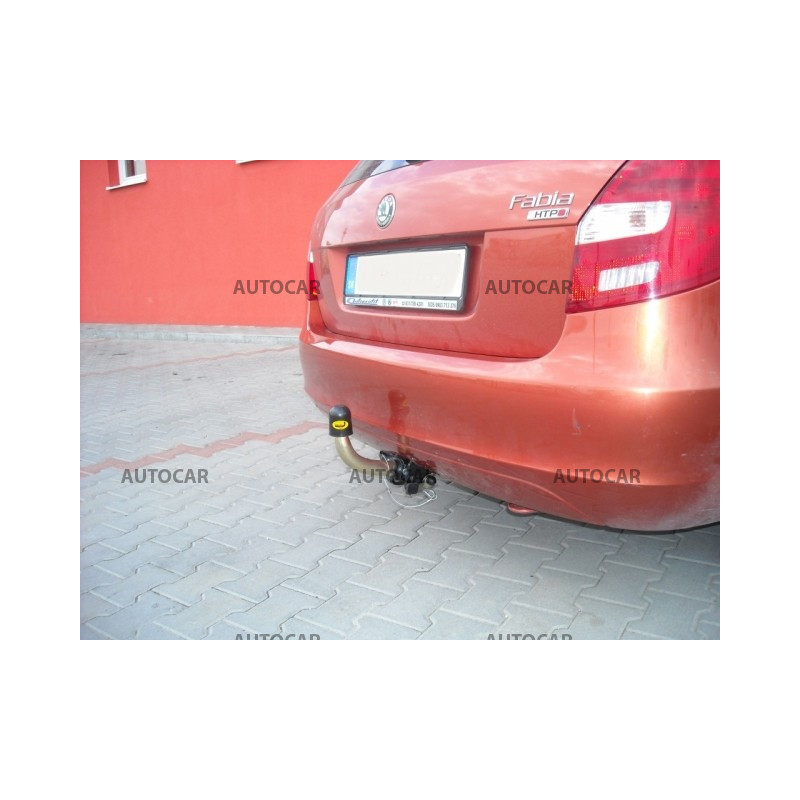 Ťažné zariadenie pre Škoda FABIA II. - Kombi - odnímateľný bajonetový systém