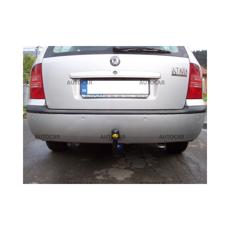 Ťažné zariadenie pre Škoda OCTAVIA I. - nie 4x4 - odnímateľný vertikálny bajonetový systém