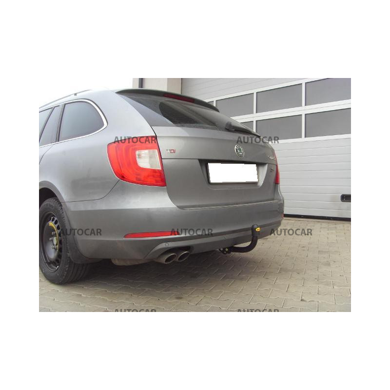 Ťažné zariadenie pre SUPERB - 4/5 dv, kombi - skrutkový systém - od 2008 do 