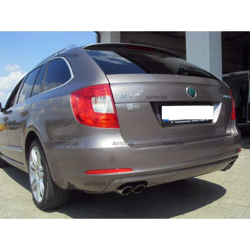 Ťažné zariadenie pre SUPERB - 5 -dv., Combi aj 4x4 - automatický vertikálny systém - od 2008