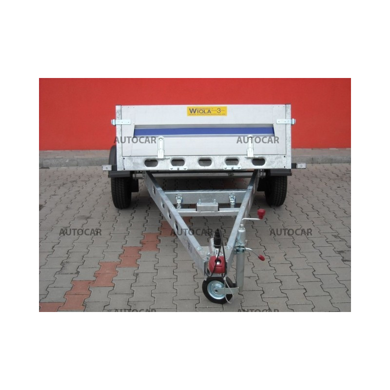 Prívesný vozík Silesia - zosilnená náprava 1,3t