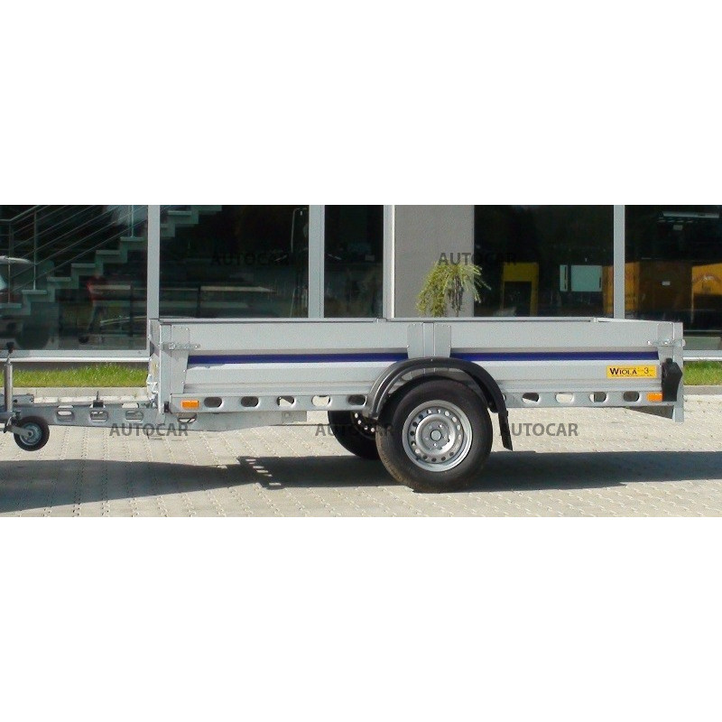Prívesný vozík Silesia - zosilnená náprava 1,3t