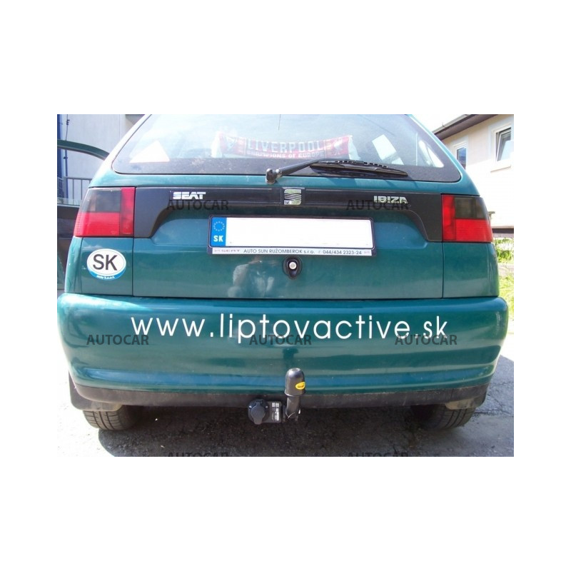 Ťažné zariadenie pre IBIZA - 3/5dv., GLX/GTI - skrutkový systém - od 1996/02 do 1999/08