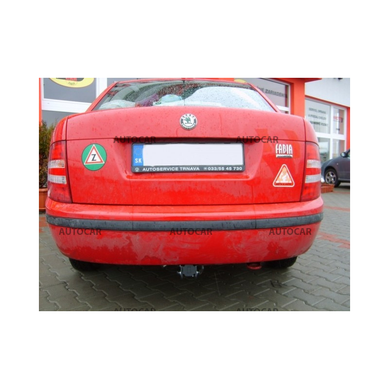 Ťažné zariadenie pre Škoda FABIA I. - 4 dv. - odnímateľný bajonetový systém