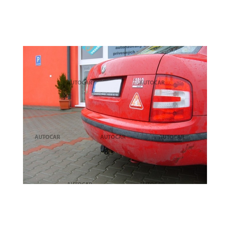 Ťažné zariadenie pre Škoda FABIA I. - 4 dv. - odnímateľný bajonetový systém