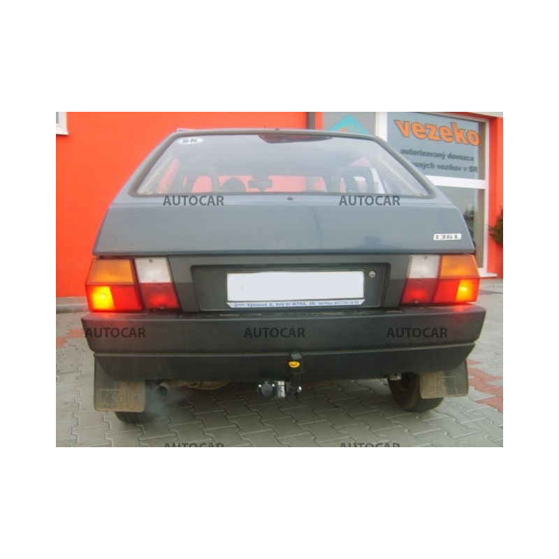 Ťažné zariadenie pre Škoda FAVORIT - skrutkový systém