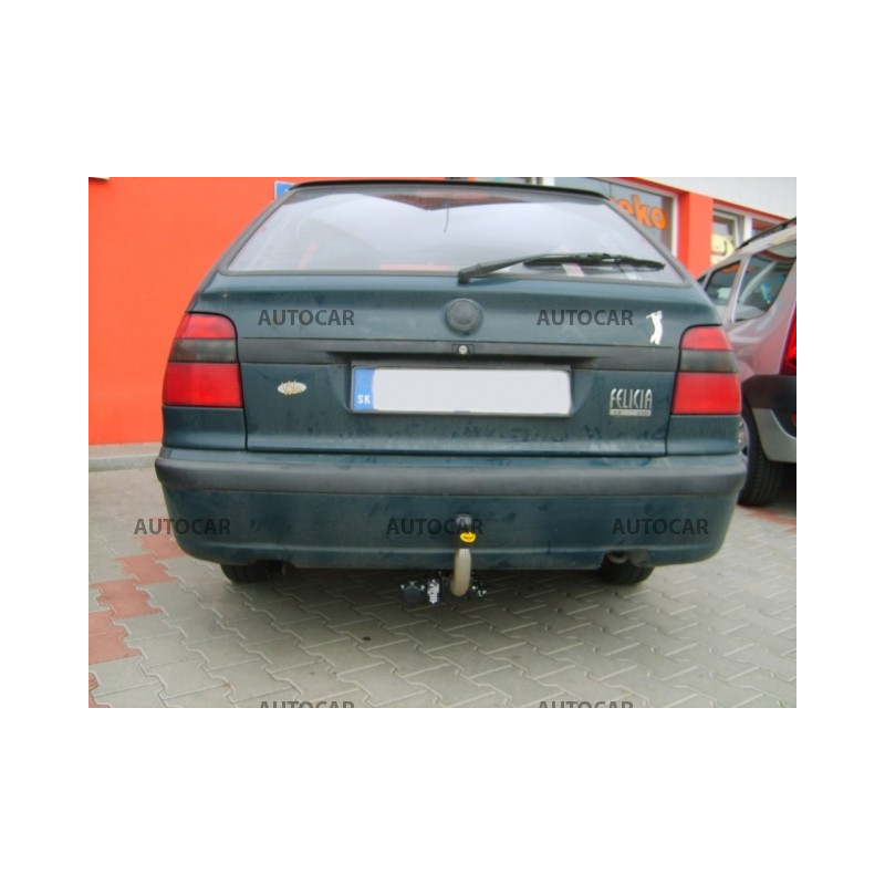 Ťažné zariadenie pre Škoda FELICIA - Kombi - odnímateľný bajonetový systém