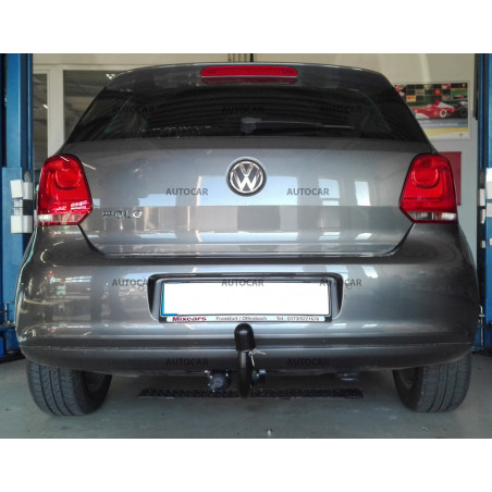 Ťažné zariadenie pre Volkswagen POLO V. - 3/5 dv. - odnímateľný vertikálny bajonetový systém