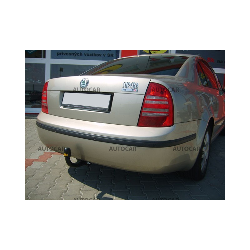 Ťažné zariadenie pre SUPERB - 4 dv., (3 U 4) - skrutkový systém - od 2002 do 2008