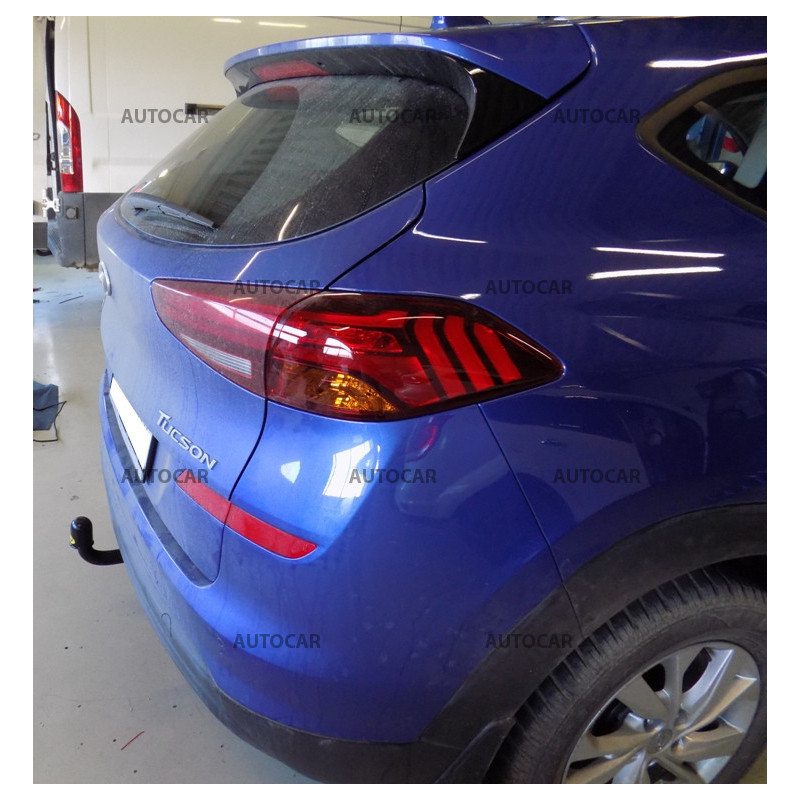 Ťažné zariadenie pre Hyundai TUSCON - odnímateľný bajonetový systém