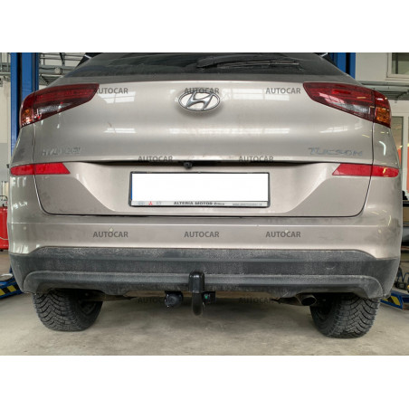 Ťažné zariadenie pre Hyundai TUSCON - odnímateľný vertikálny bajonetový systém