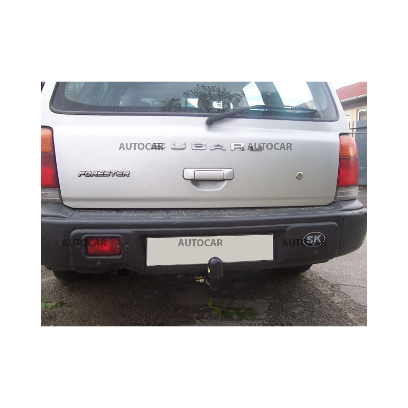 Ťažné zariadenie pre FORESTER - 5 dv. SPZ na naraz. (SF) - skrutkový systém - od 1997 do 2000