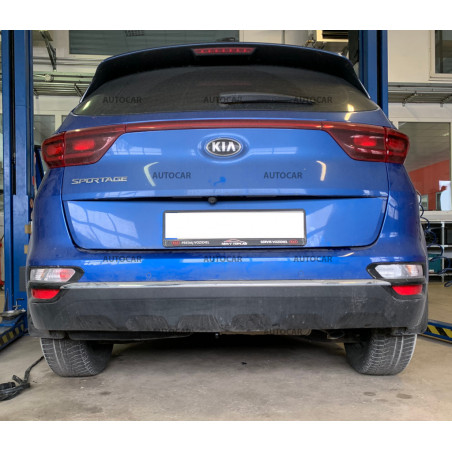 Ťažné zariadenie pre Kia SPORTAGE - odnímateľný vertikálny bajonetový systém