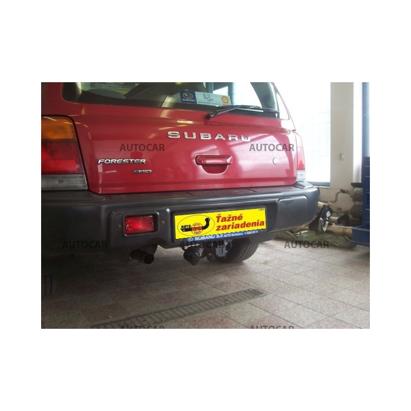 Ťažné zariadenie pre FORESTER - 5 dv. SPZ na naraz. (SF) - automatický systém - od 1997 do 2000