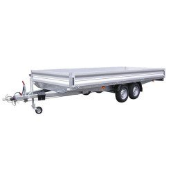 Dvojnápravový brzdený prívesný vozík Cargo D 30.2
