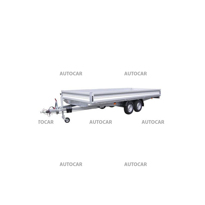 Dvojnápravový brzdený prívesný vozík Cargo D 30.2