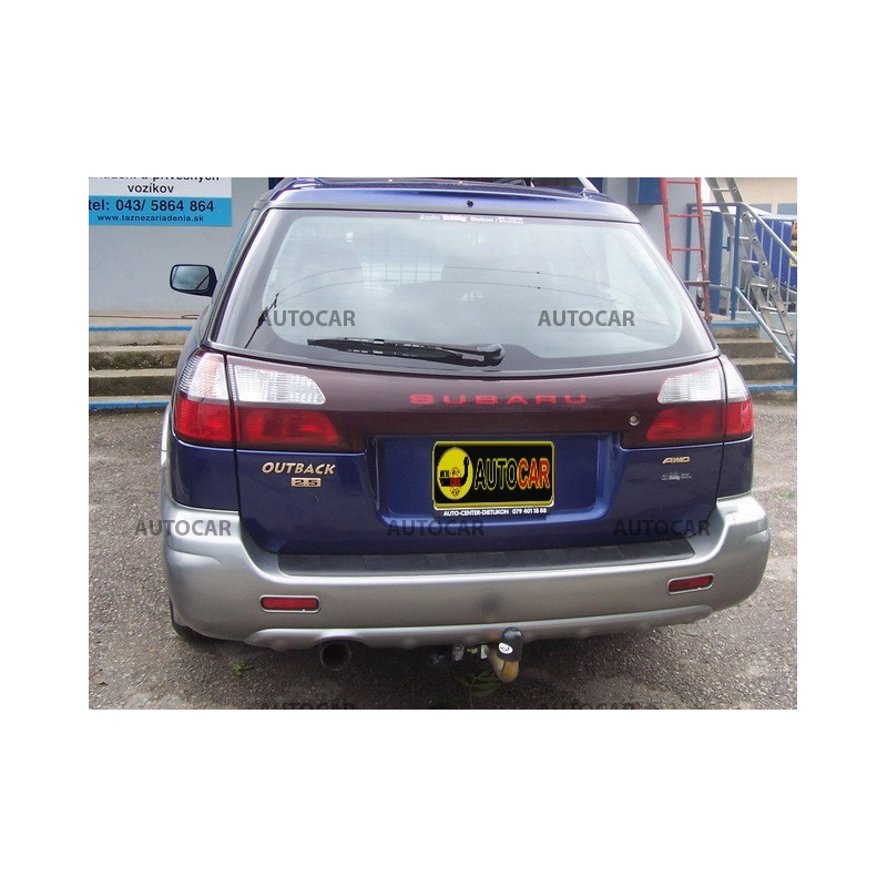 Ťažné zariadenie pre LEGACY OUTBACK - Combi, (BE, BH) - skrutkový systém - od 1998/11 do 2004
