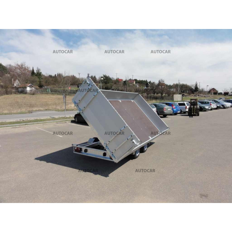 Prívesný vozík Juki 35.4 - trojstranne sklopný