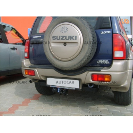 Ťažné zariadenie pre GRAND VITARA - 5 dv., aj na XL - 7, (FT, GT) - automatický systém - od 1998/09 do 2005 Ťažné zariadenie pre GRAND VITARA - 5 dv., aj na XL - 7, (FT, GT) - automatický systém - od 1998/09 do 2005
