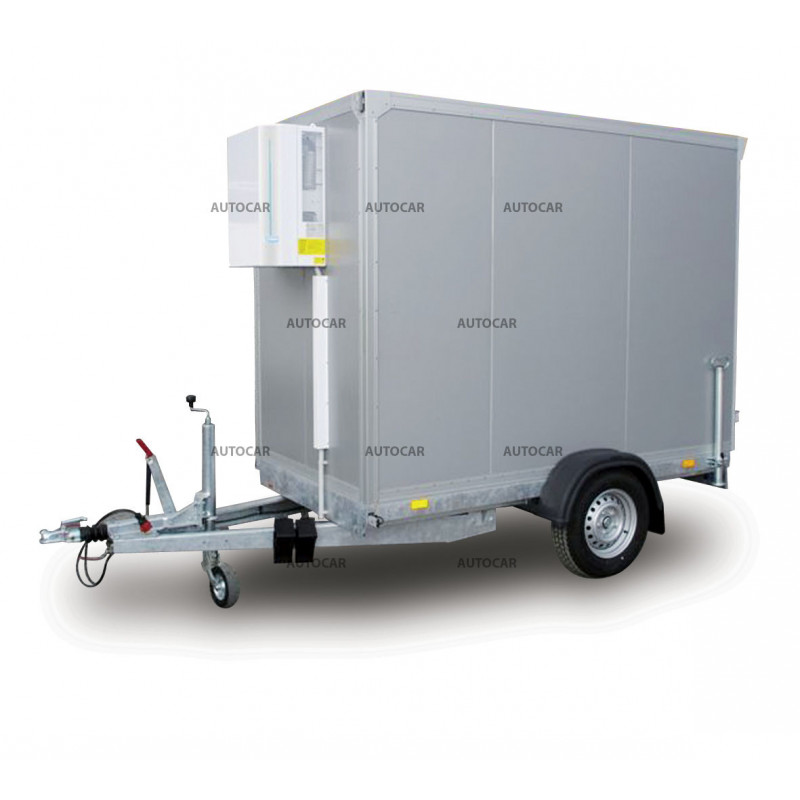 Chladiarenský skriňový prívesný vozík TK D 27.35 KH