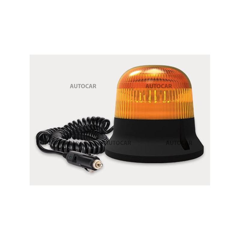 Výstražný maják LED - žltý