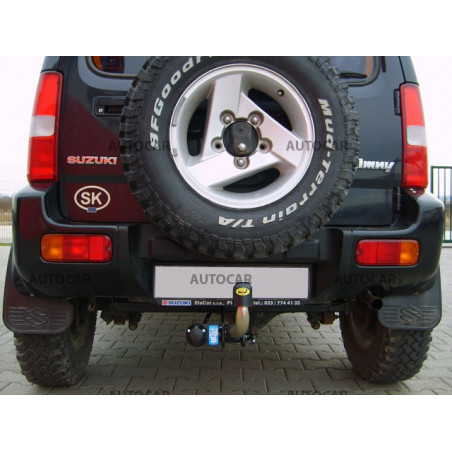 Ťažné zariadenie pre JIMNY - 3/5dv., pasuje aj na r. 2005 - automatický systém - od 1998 do 