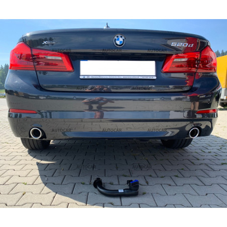 Ťažné zariadenie pre BMW 5 - odnímateľný vertikálny bajonetový systém