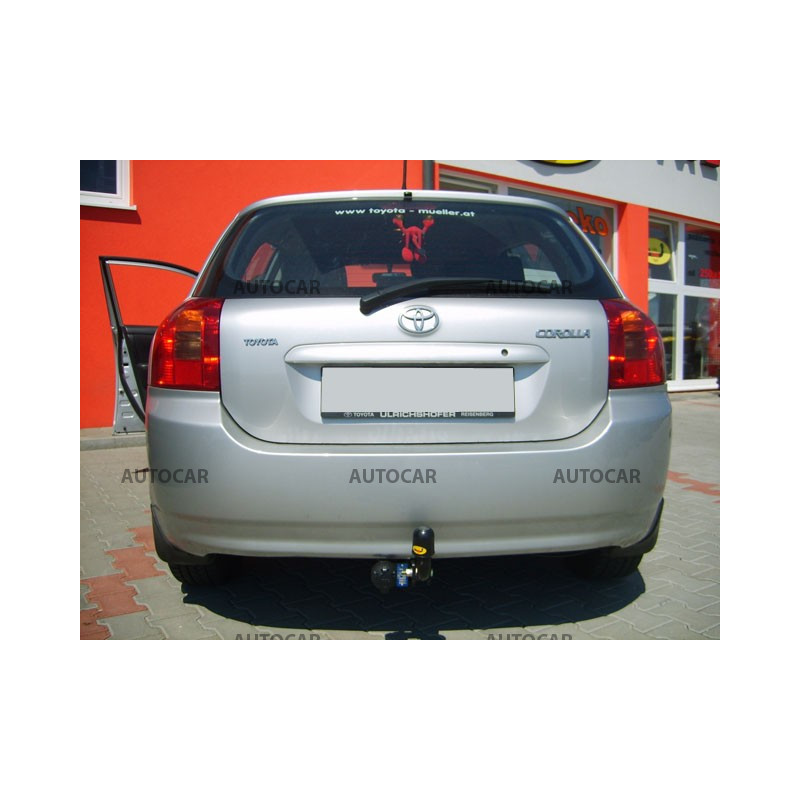 Ťažné zariadenie pre Toyota COROLLA - E12 - 3/5 dv. - skrutkový systém