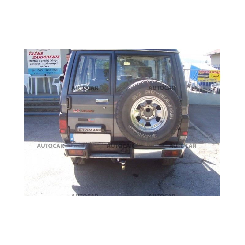 Ťažné zariadenie pre Toyota LANDCRUISER - J100 - 5 dv. - skrutkový systém