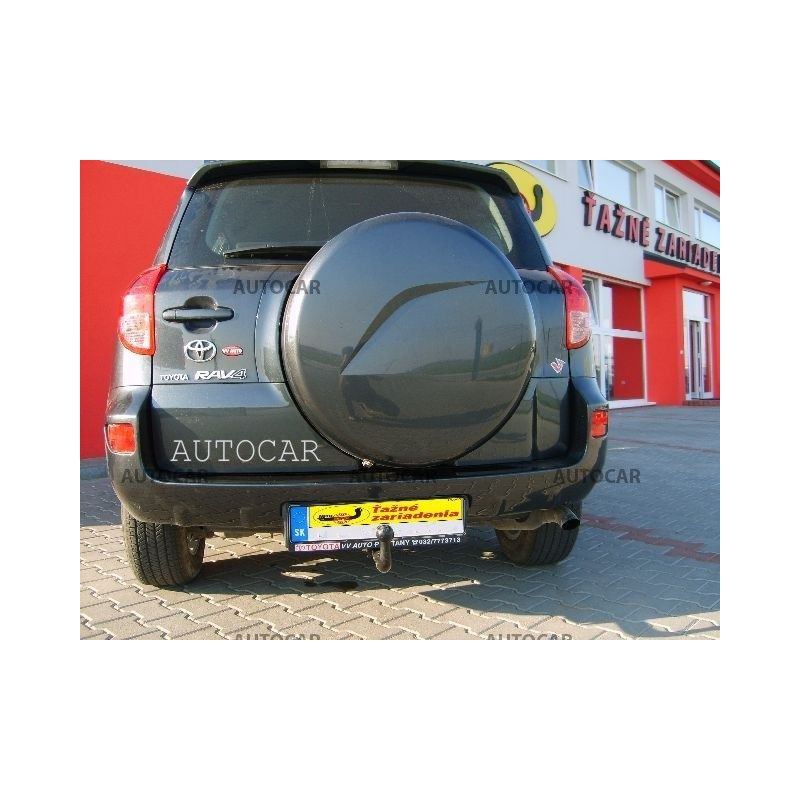 Ťažné zariadenie pre RAV 4 - 5 dv - s rezervným kolesom na zad. dv. - skrutkový systém - od 2006 do 2009