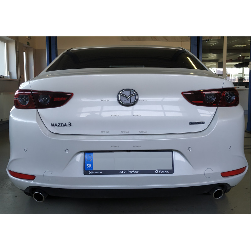 Ťažné zariadenie pre Mazda 3 - 4 dv. - odnímateľný vertikálny bajonetový systém