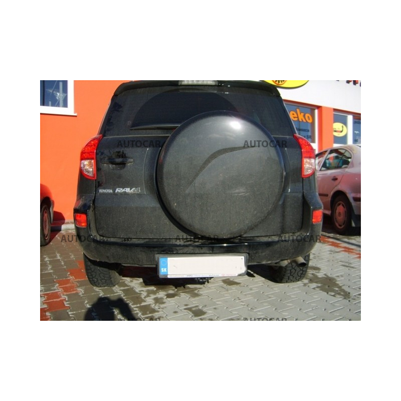 Ťažné zariadenie pre RAV 4 - 5 dv. s rezerv. kolesom na zadnych dverach - automatický systém - od 2009 do 