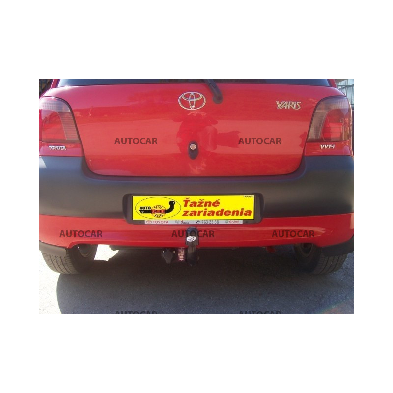 Ťažné zariadenie pre Toyota YARIS - CP10 - 3/5 dv. - skrutkový systém