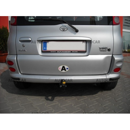 Ťažné zariadenie pre Toyota YARIS - VERSO - 5 dv. - skrutkový systém Ťažné zariadenie pre Toyota YARIS - VERSO - 5 dv. - skrutkový systém