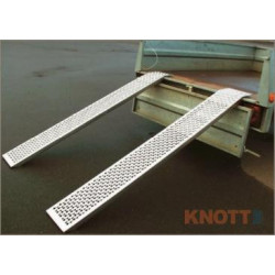 Nájazdové lyžiny AL 260/2500 mm - nosnosť 4t / pár