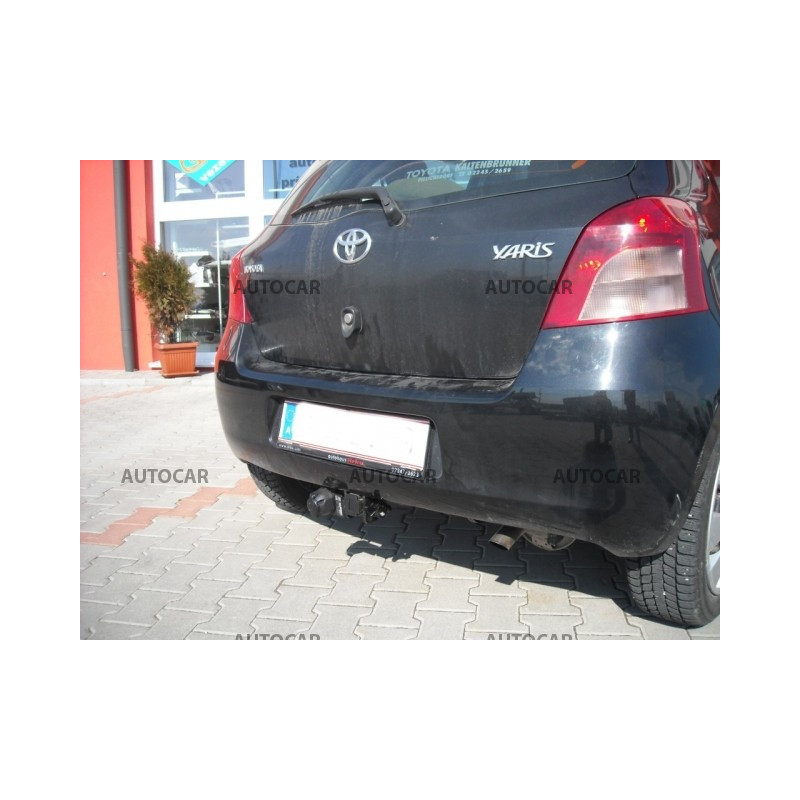 Ťažné zariadenie pre Toyota YARIS - P90 - 3/5 dv. - odnímateľný bajonetový systém