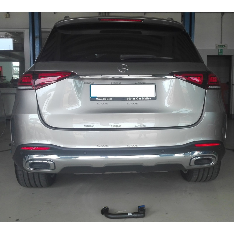 Ťažné zariadenie pre Mercedes GLE (W167) - odnímateľný vertikálny bajonetový systém