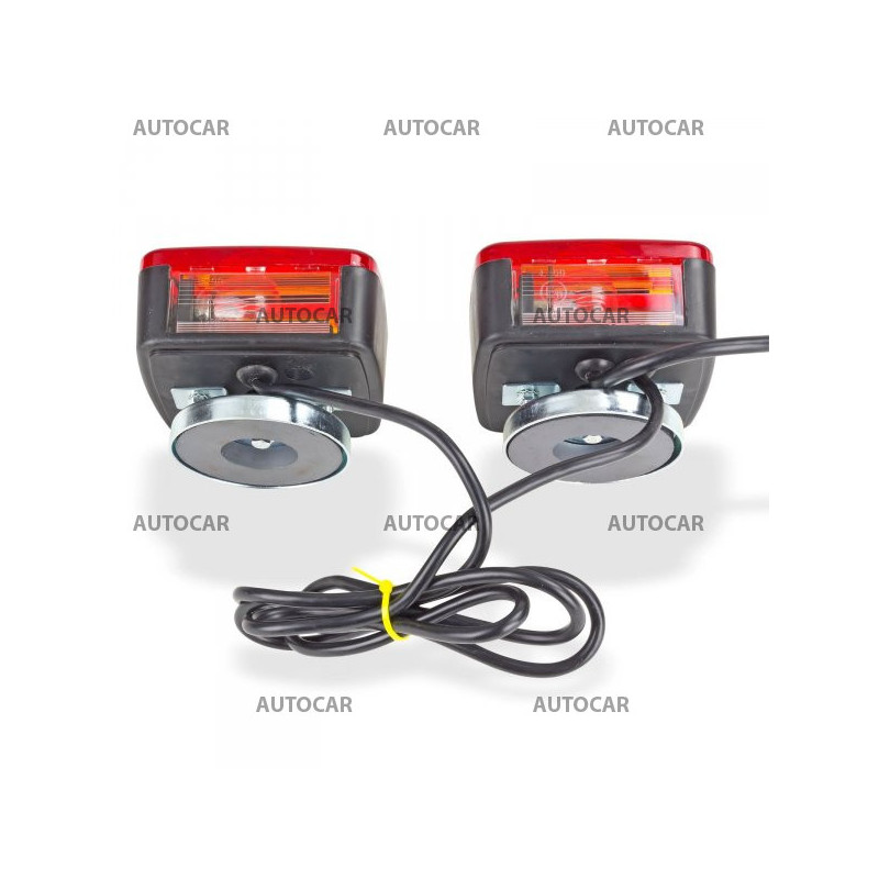 Sada osvetlenia AGRO 7pin - s magnetickým úchytom - kábel 7,5 m