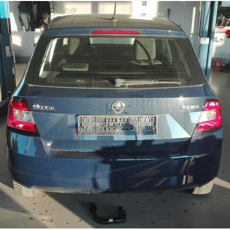 Ťažné zariadenie pre Skoda FABIA III 5 dverová,.  automatický vertikálny systém - od 09.2014/-