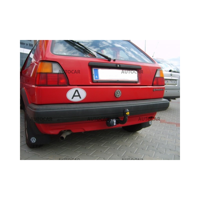 Ťažné zariadenie pre Volkswagen GOLF II. - úzky nárazník - skrutkový systém