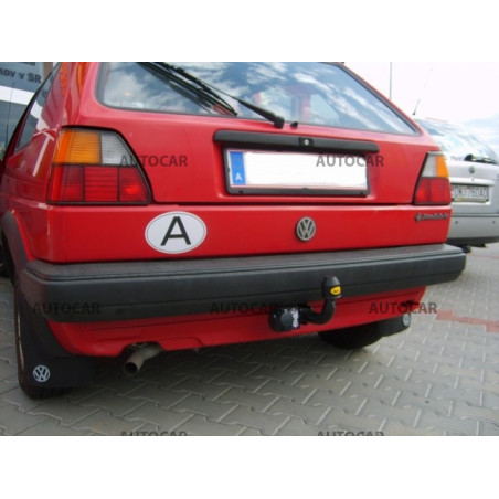 Ťažné zariadenie pre Volkswagen GOLF II. - úzky nárazník - skrutkový systém