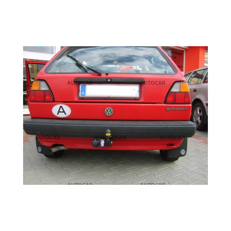 Ťažné zariadenie pre Volkswagen GOLF II. - úzky nárazník - skrutkový systém