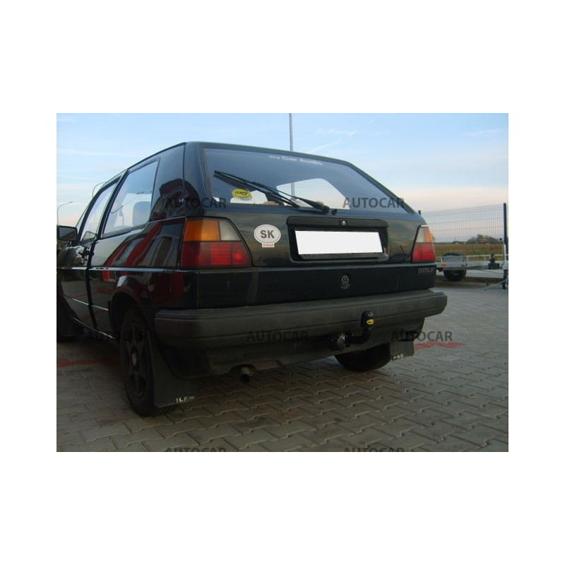 Ťažné zariadenie pre Volkswagen GOLF II. - úzky nárazník - skrutkový systém