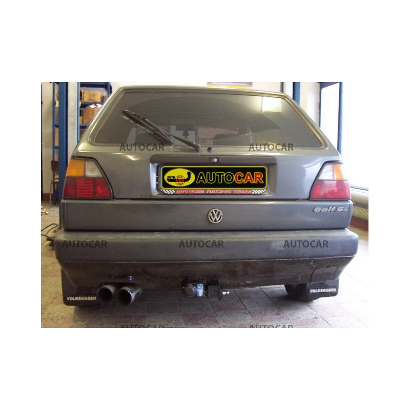 Ťažné zariadenie pre Volkswagen GOLF II. - široký nárazník - odnímateľný bajonetový systém