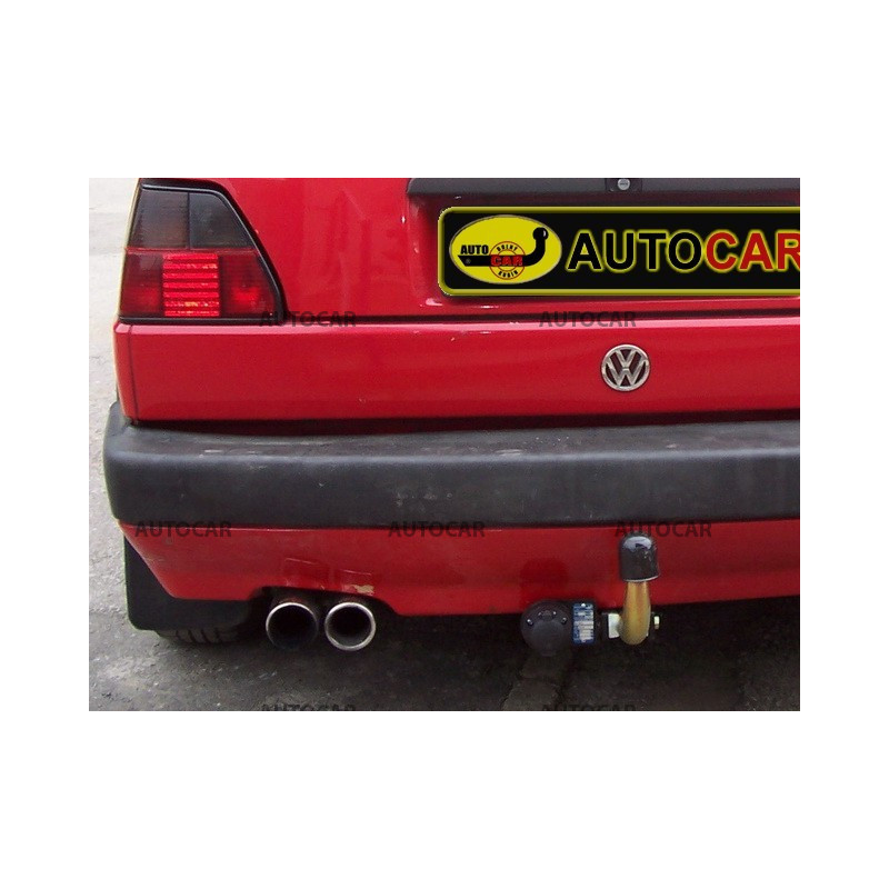 Ťažné zariadenie pre Volkswagen GOLF II. - široký nárazník - skrutkový systém