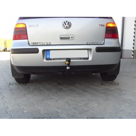 Ťažné zariadenie pre Volkswagen GOLF IV. - odnímateľný vertikálny bajonetový systém