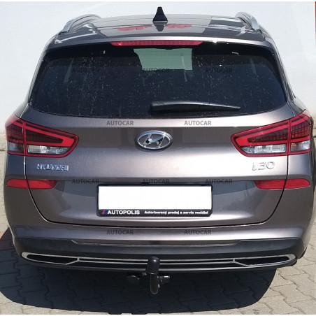 Ťažné zariadenie pre Hyundai i30 CW - odnímateľný vertikálny bajonetový systém Ťažné zariadenie pre Hyundai i30 CW - odnímateľný vertikálny bajonetový systém