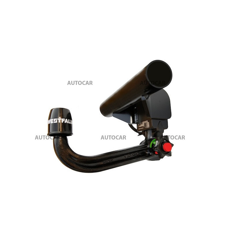 Ťažné zariadenie pre Mercedes GLA (H247) - odnímateľný vertikálny bajonetový systém