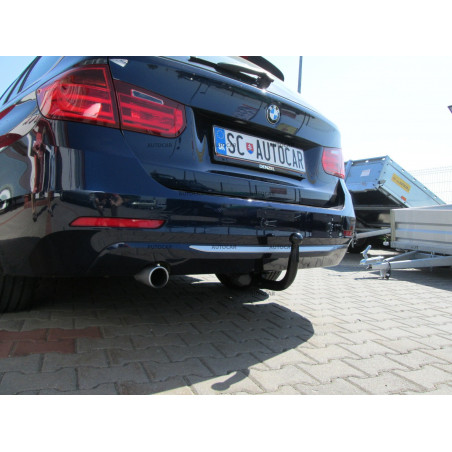 Ťažné zariadenie pre BMW Seria 3 - F30/F31 - odnímateľný vertikálny bajonetový systém
