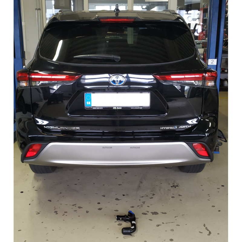 Ťažné zariadenie pre Toyota HIGHLANDER - odnímateľný vertikálny bajonetový systém